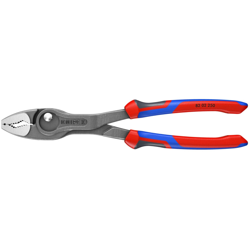 Knipex 82 02 250 TwinGrip Pliers, 10 in. w/ KNIPEXTEND Comfort Handle