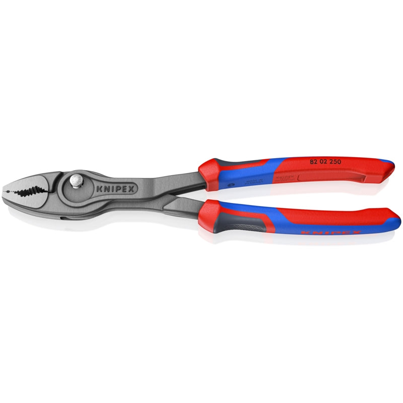 Knipex 82 02 250 TwinGrip Pliers, 10 in. w/ KNIPEXTEND Comfort Handle