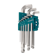 Vessel 8209BPSU Ball Point Hex L-Key Wrench Stubby 9-Piece Set