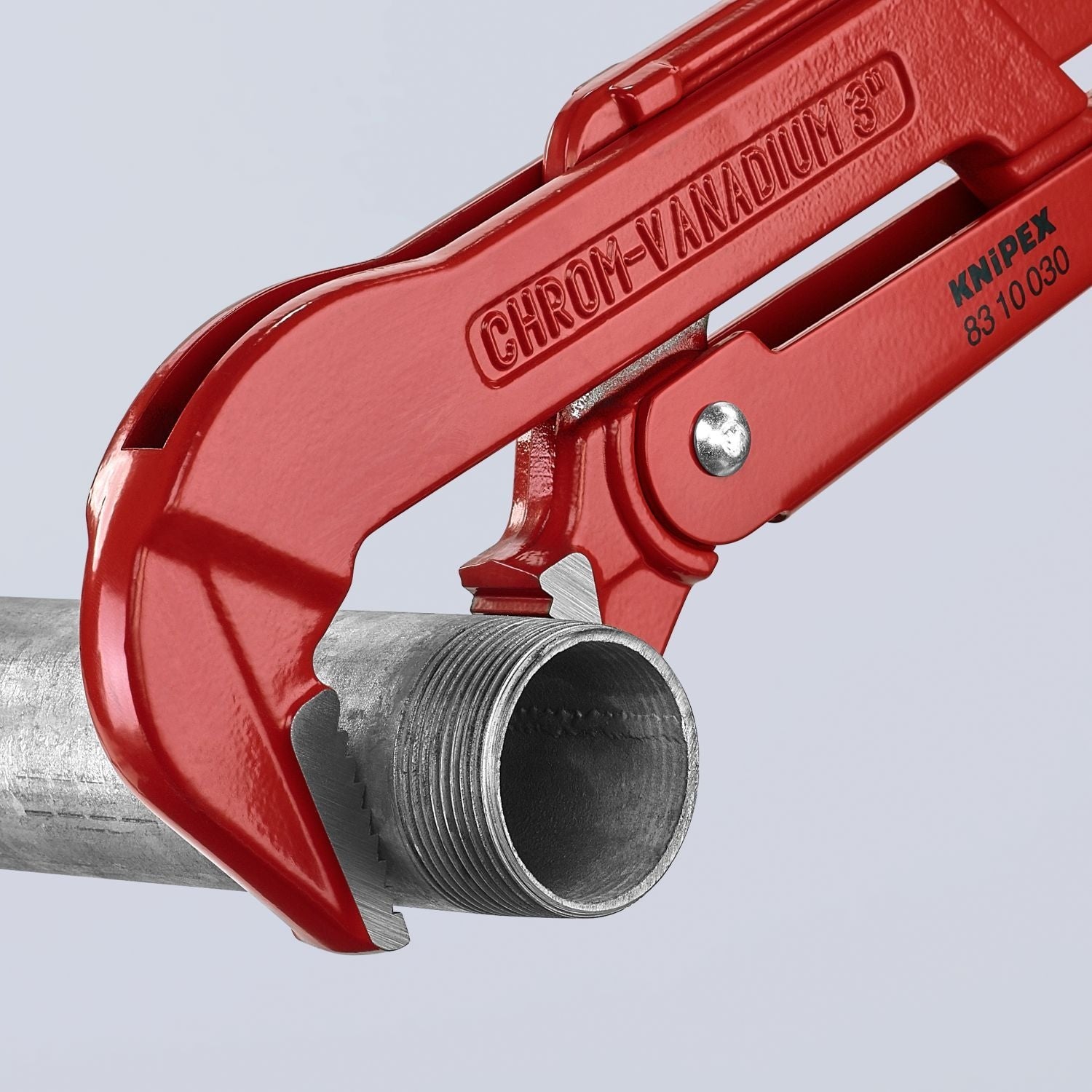 Knipex 83 10 030 Swedish Pipe Wrench-90&deg;