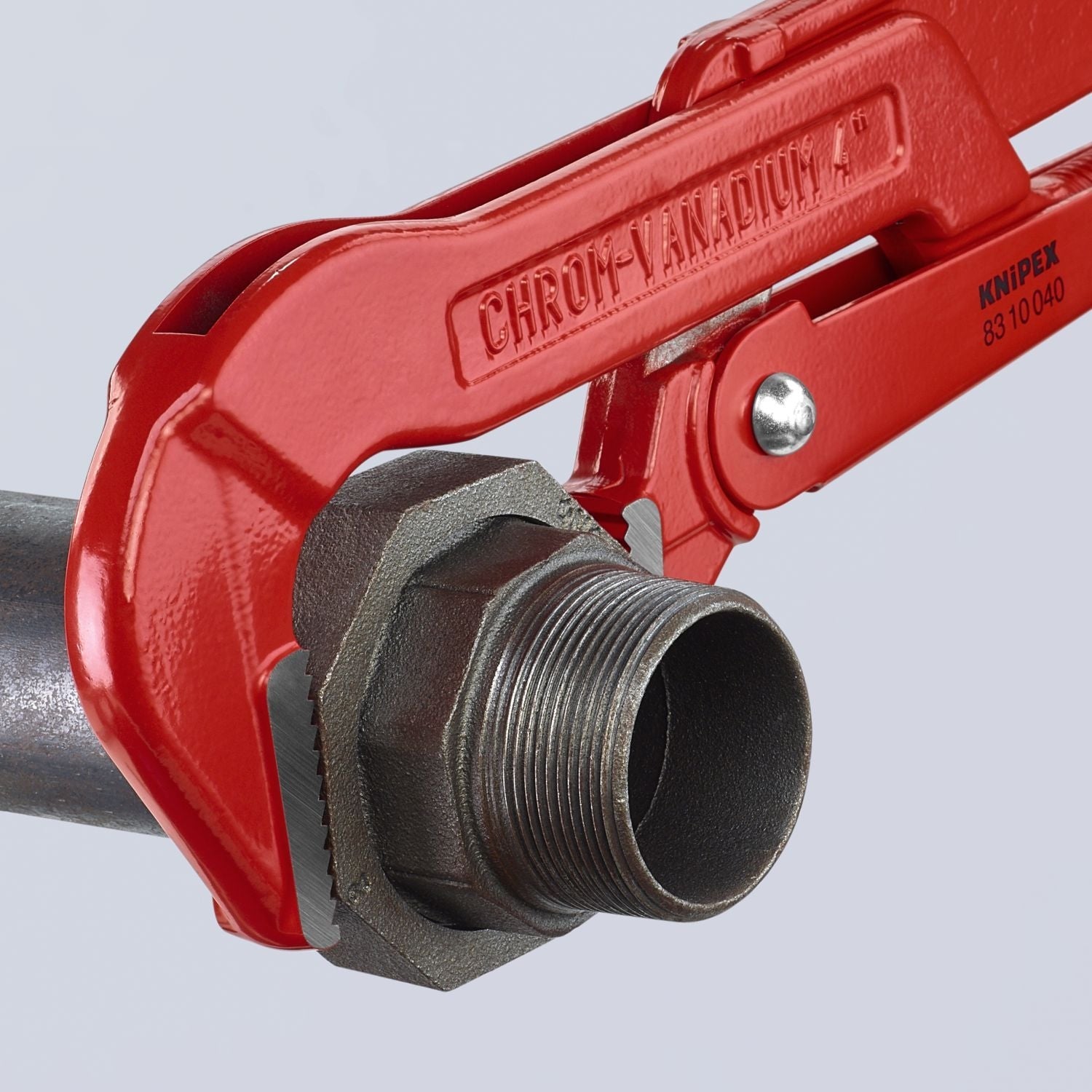 Knipex 83 10 040 Swedish Pipe Wrench-90&deg;