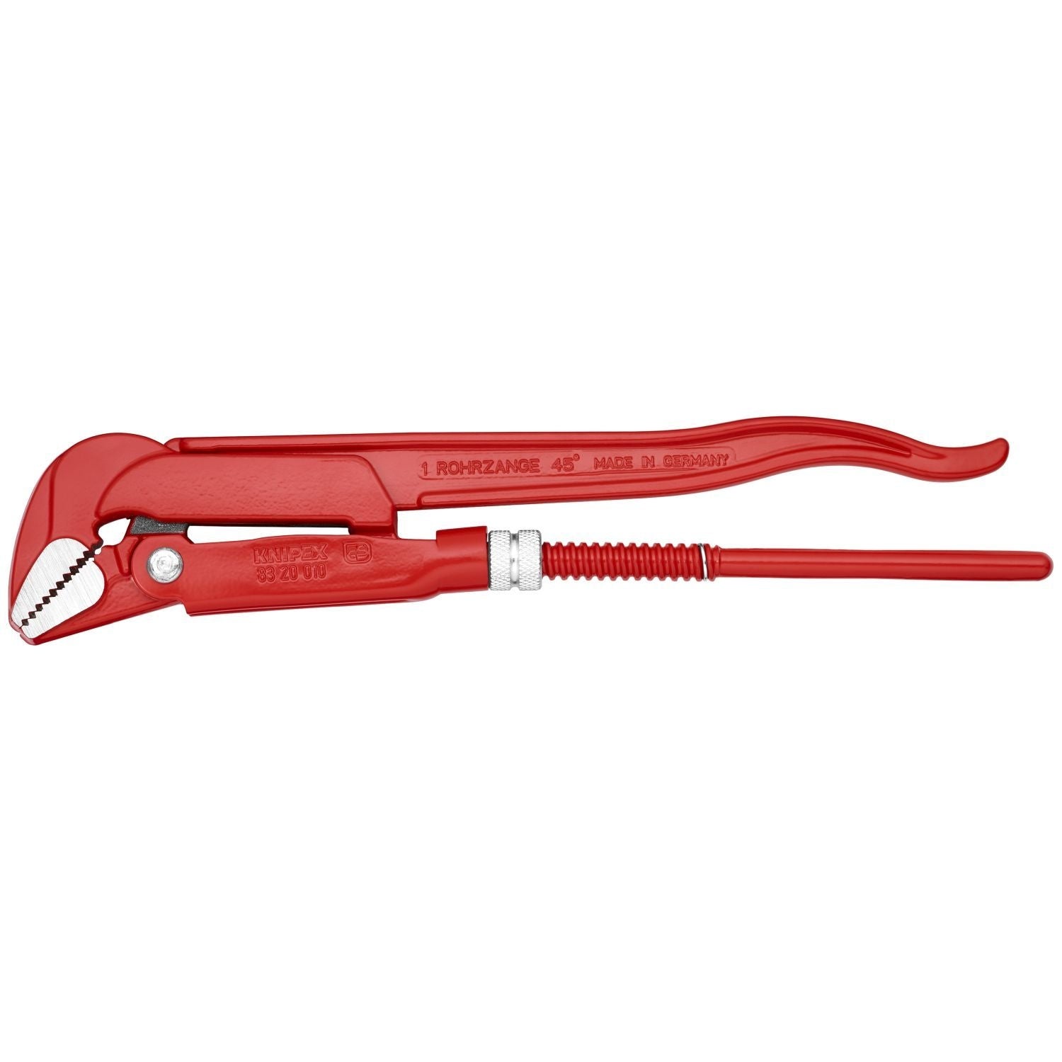 Knipex 83 20 010 Swedish Pipe Wrench-45&deg;