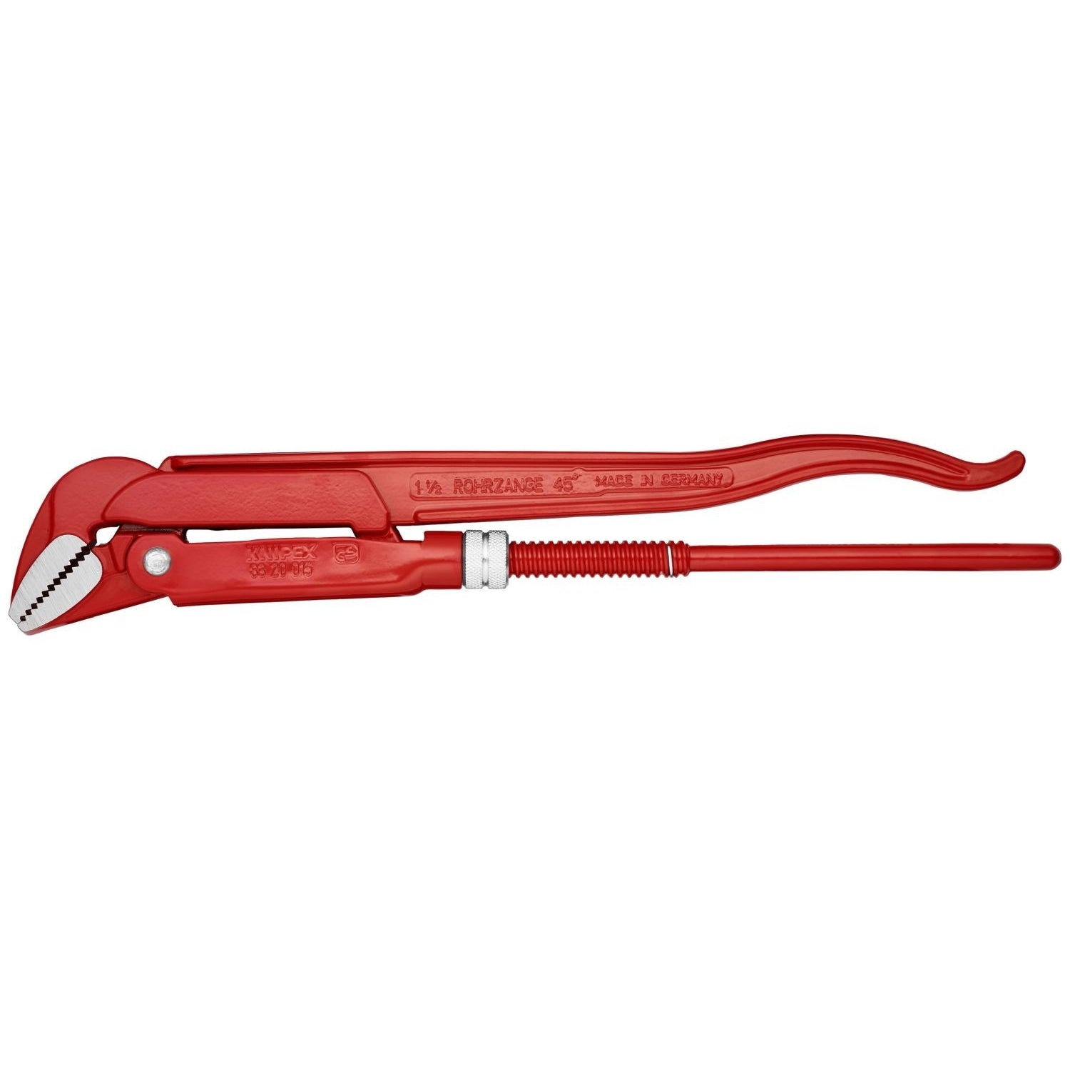 Knipex 83 20 015 Swedish Pipe Wrench-45&deg;