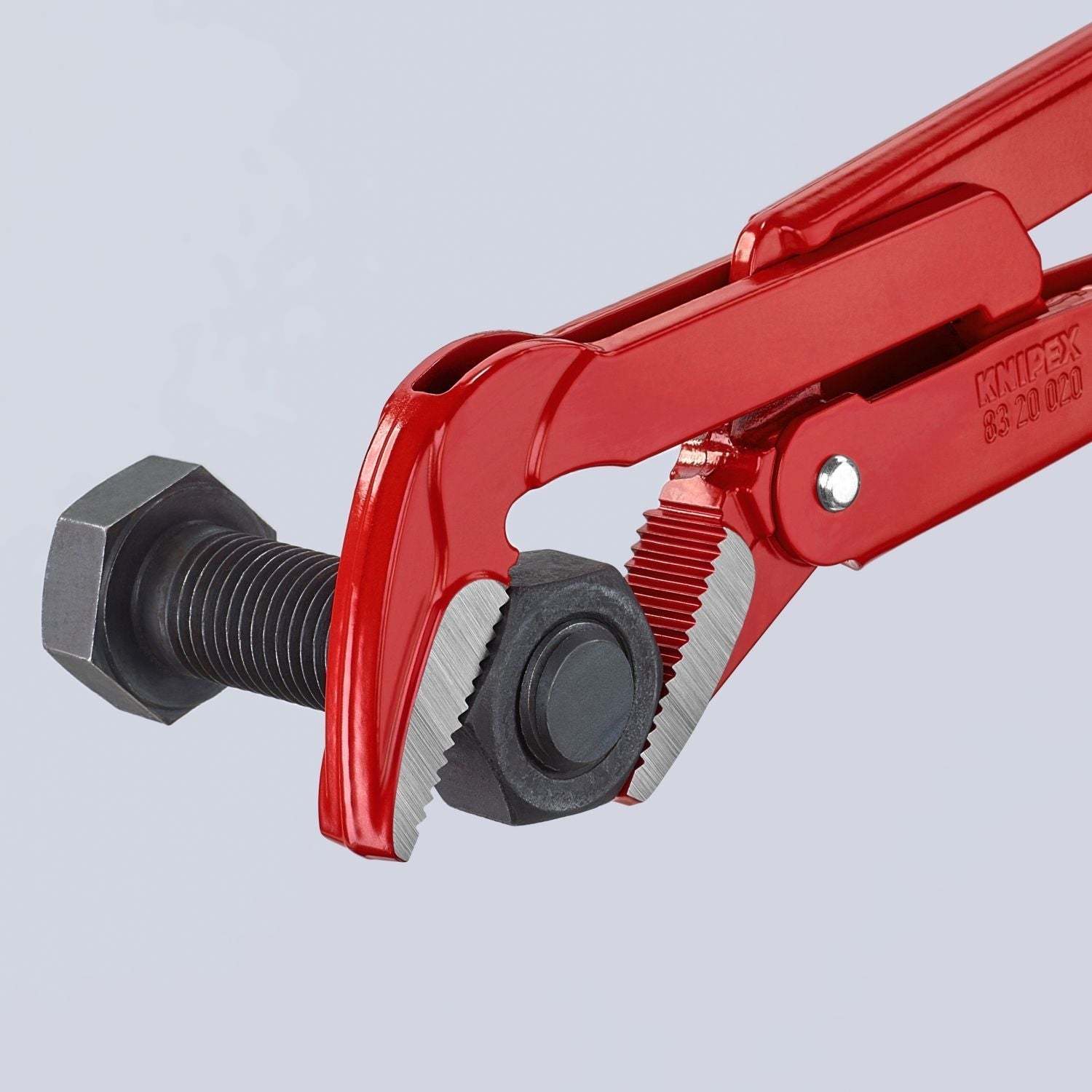 Knipex 83 20 020 Swedish Pipe Wrench-45&deg;