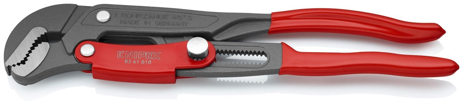 Knipex 83 61 010 Rapid Adjust Swedish Pipe Wrench-S-Type