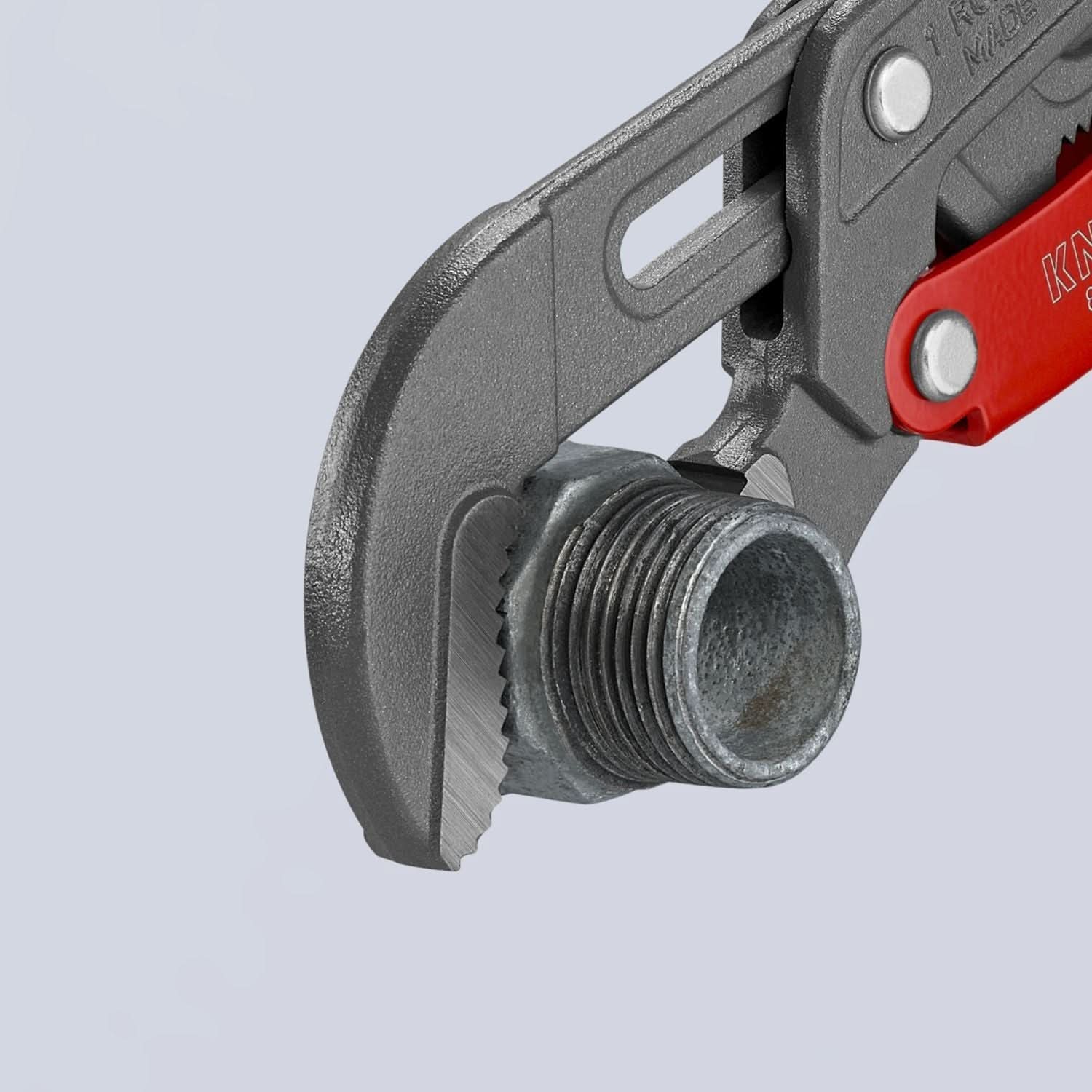Knipex 83 61 010 Rapid Adjust Swedish Pipe Wrench-S-Type – Tool Nut