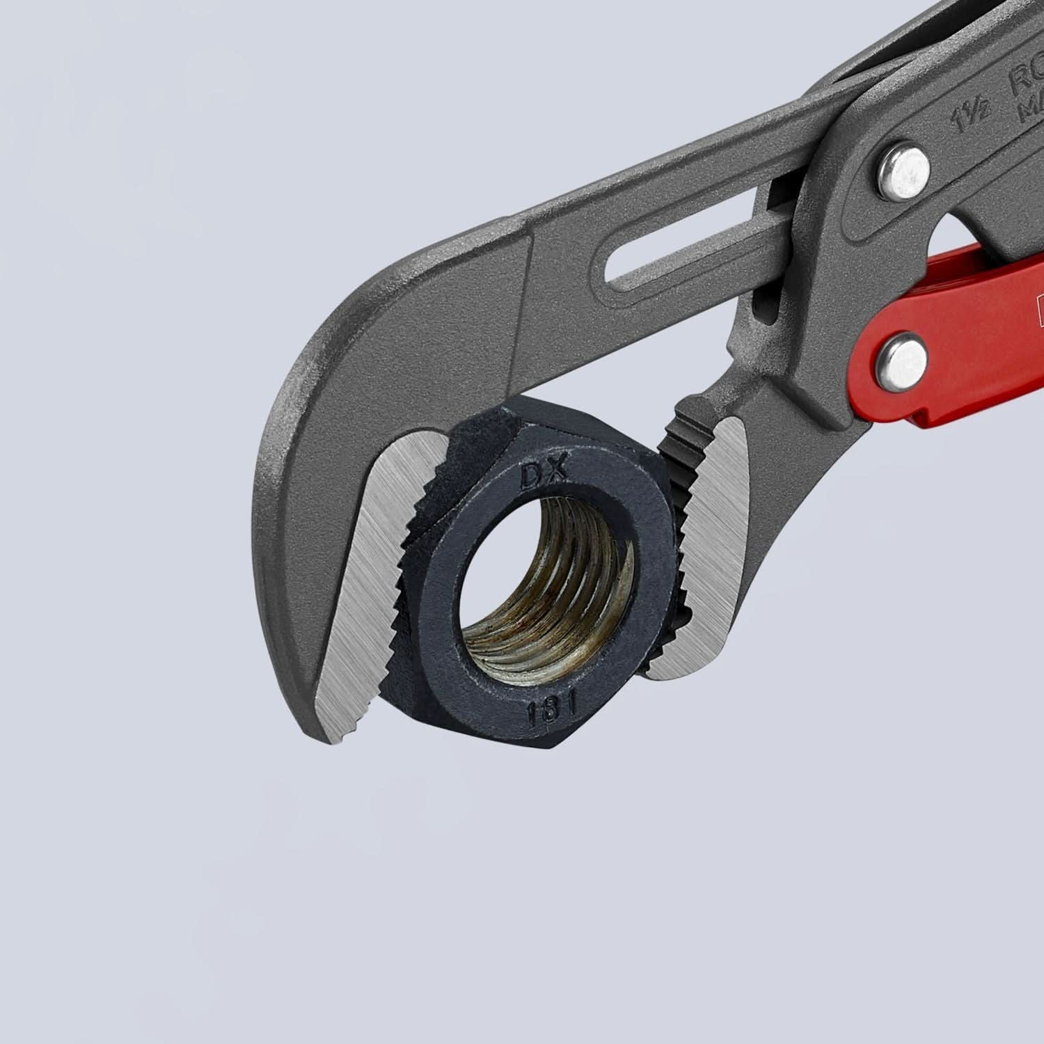 Knipex 83 61 015 Rapid Adjust Swedish Pipe Wrench-S-Type – Tool Nut