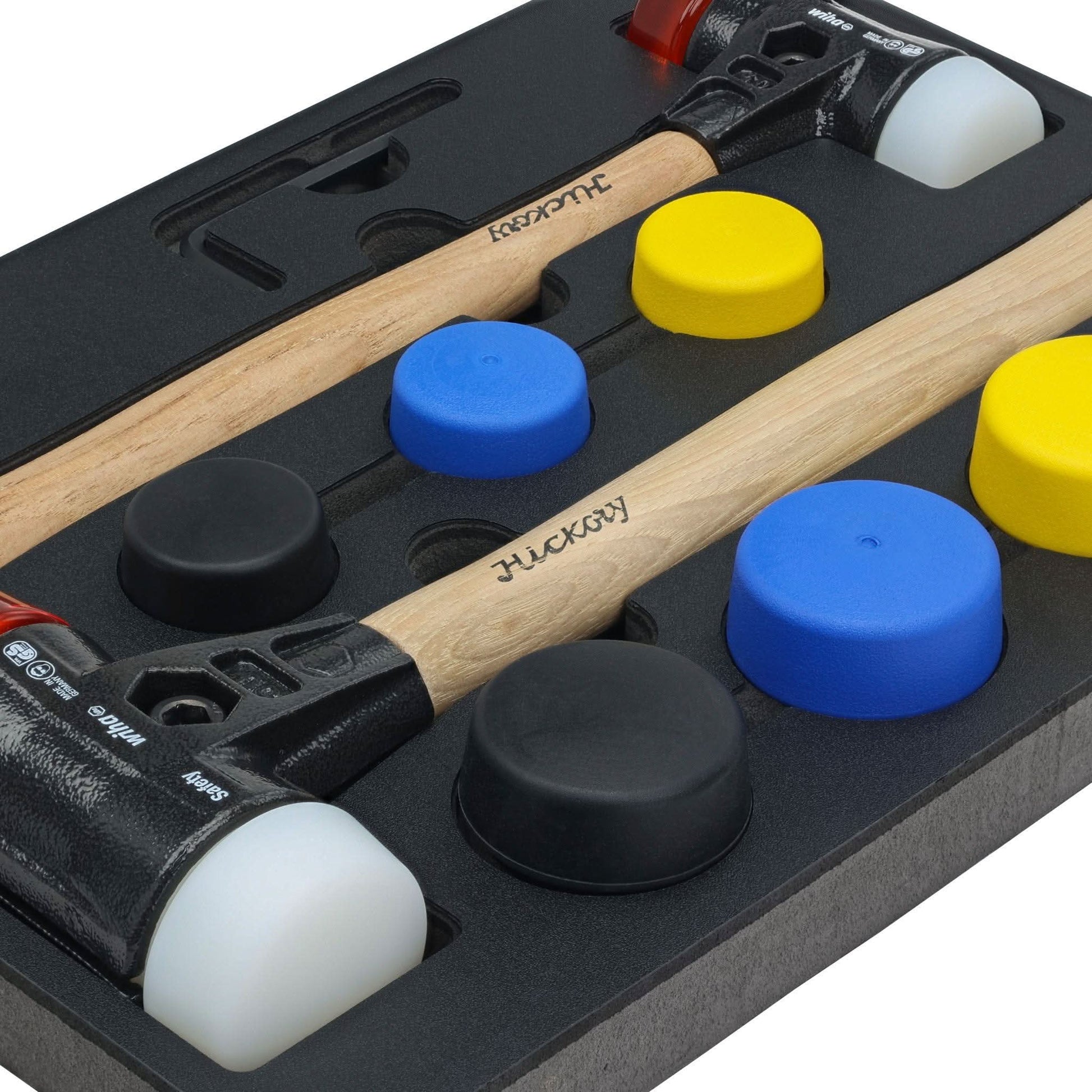 Wiha 83270 14-Piece Split Head Mallet Foam Tray Set