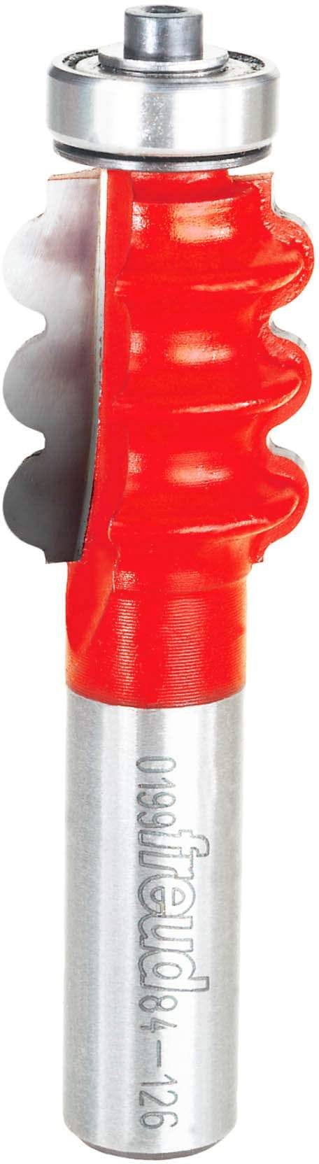 Freud 84-126 1/8-Inch Radius Triple Beading & Fluting Router Bit