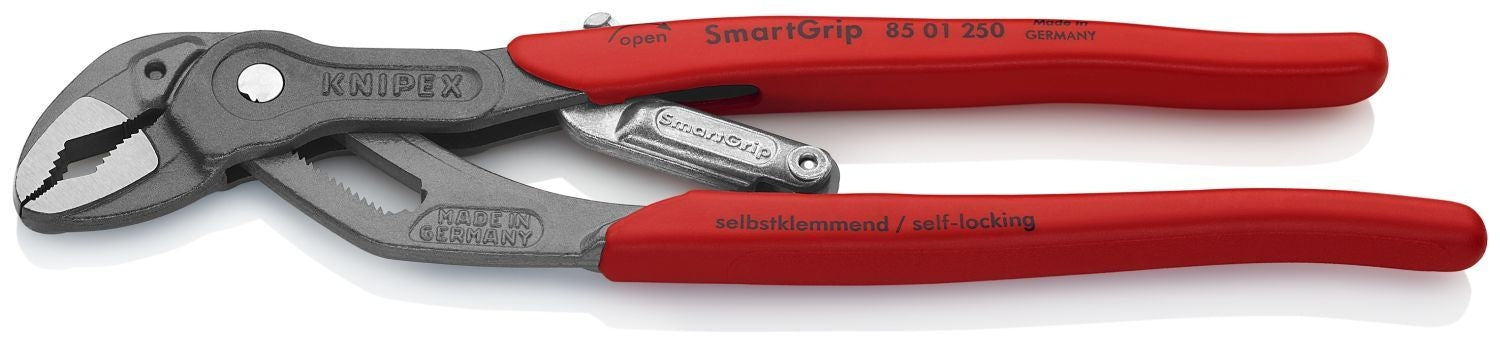 Knipex 85 01 250 US SmartGrip Water Pump Pliers with Automatic Adjustment