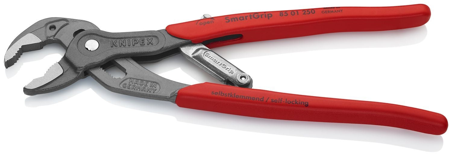 Knipex 85 01 250 US SmartGrip Water Pump Pliers with Automatic Adjustment