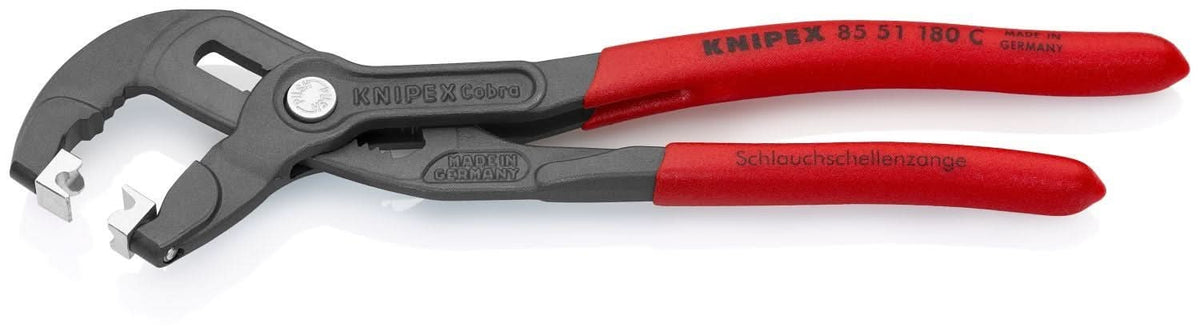 Knipex 85 51 180 C Hose Clamp Pliers for Click Clamps