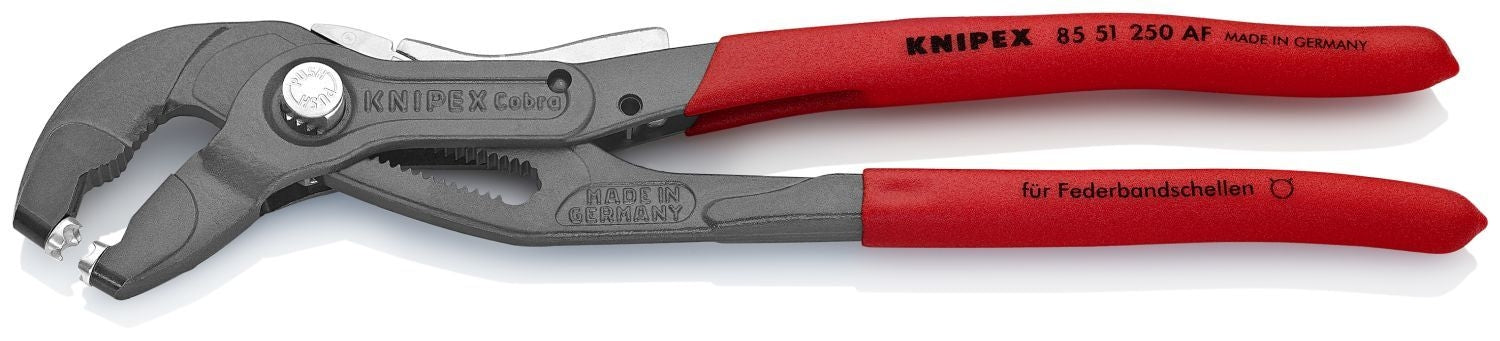 Knipex 85 51 250 AF Spring Hose Clamp Pliers-Locking Device