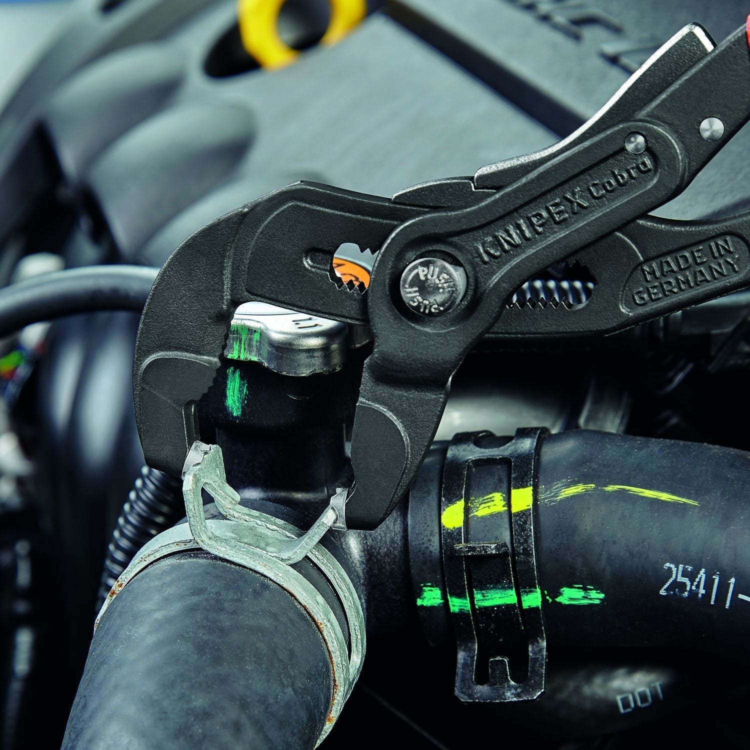 Knipex 85 51 250 AF Spring Hose Clamp Pliers-Locking Device