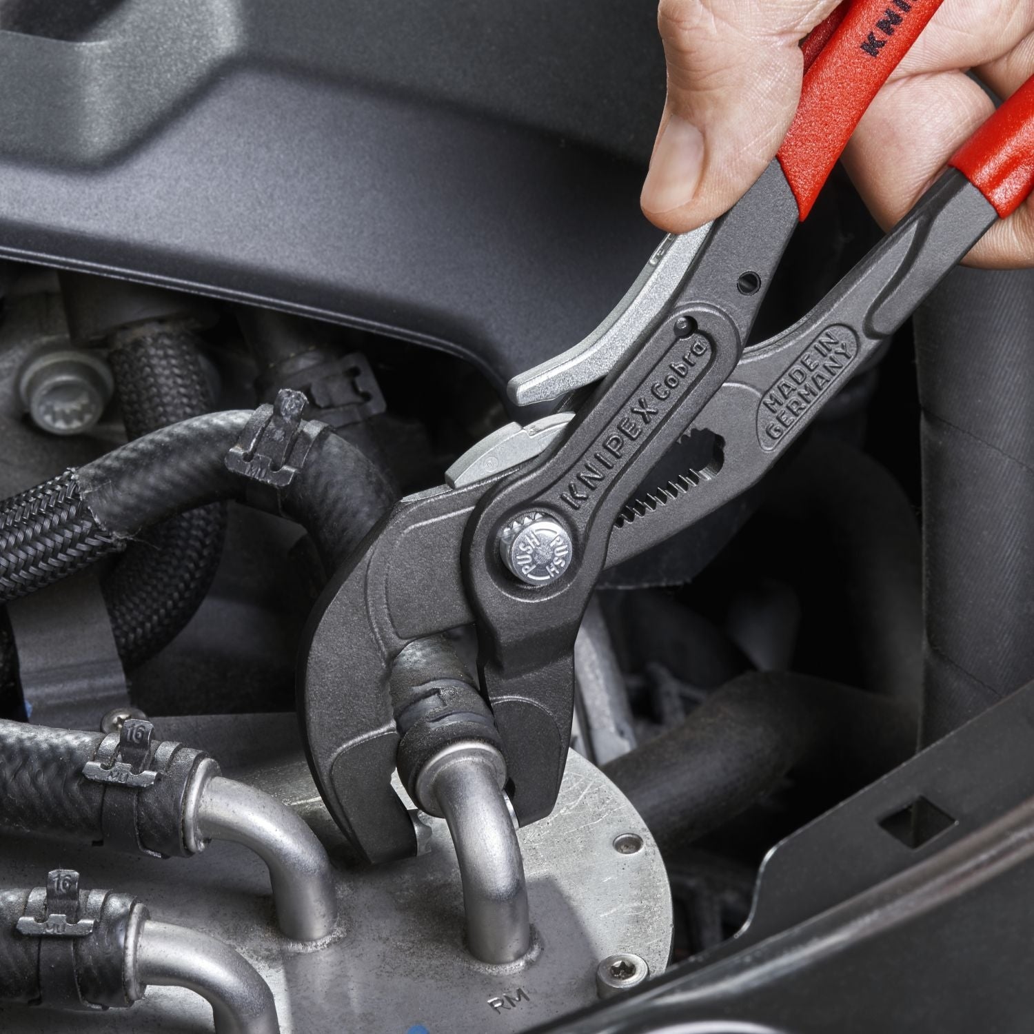 Knipex 85 51 250 AF Spring Hose Clamp Pliers-Locking Device