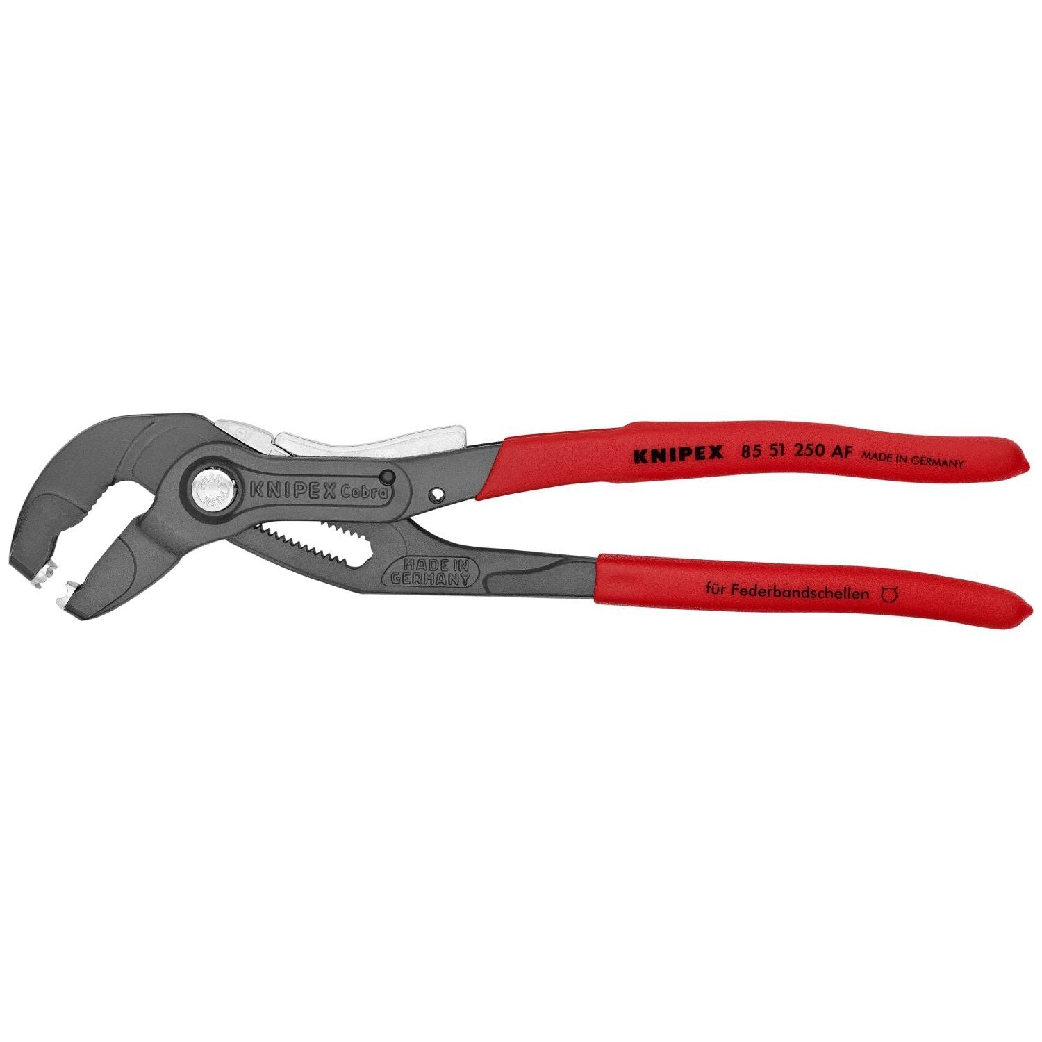 Knipex 85 51 250 AF Spring Hose Clamp Pliers-Locking Device