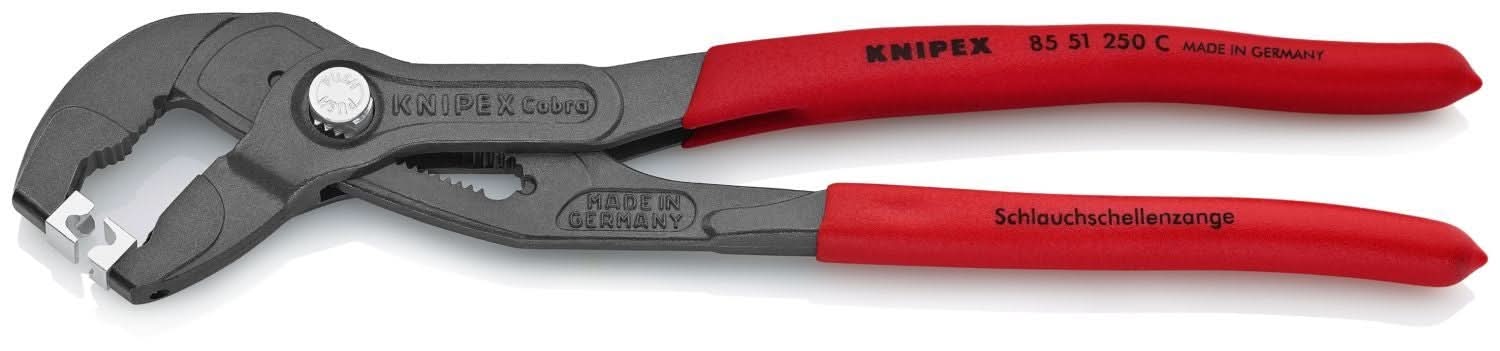 Knipex 85 51 250 C Hose Clamp Pliers for Click Clamps