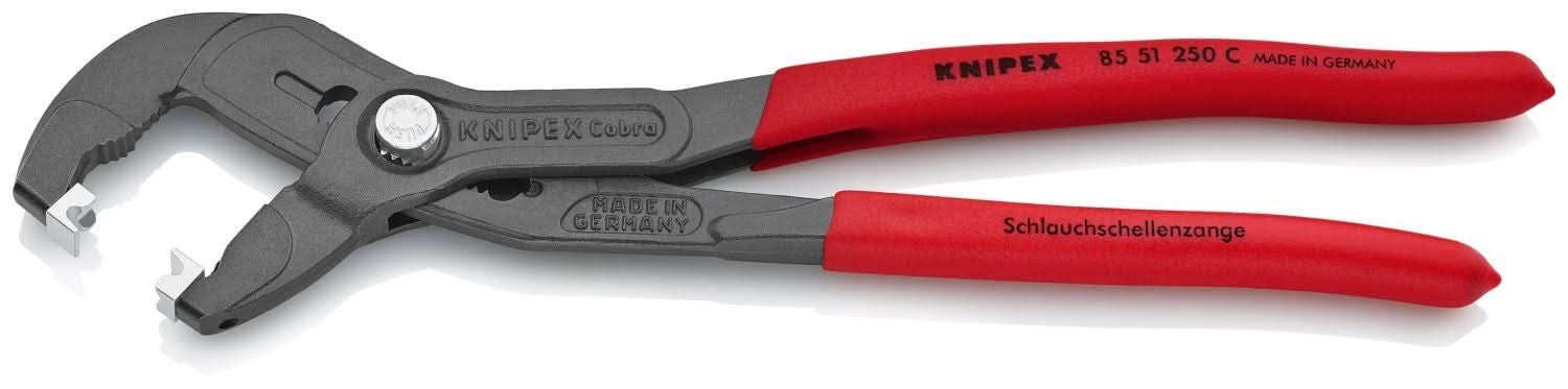 Knipex 85 51 250 C Hose Clamp Pliers for Click Clamps