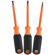Klein Tools 85073INS Screwdriver Set, 1000V Insulated, 3-Piece