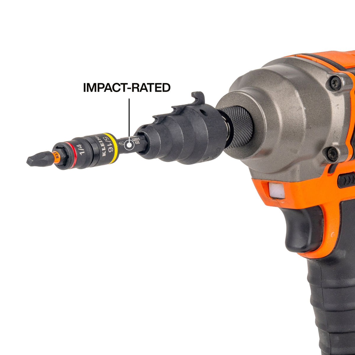 Klein 85091HD conduit reamer leaf spring auto-lock collar