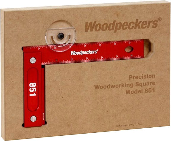 Woodpeckers 851 Precision Square, 8"