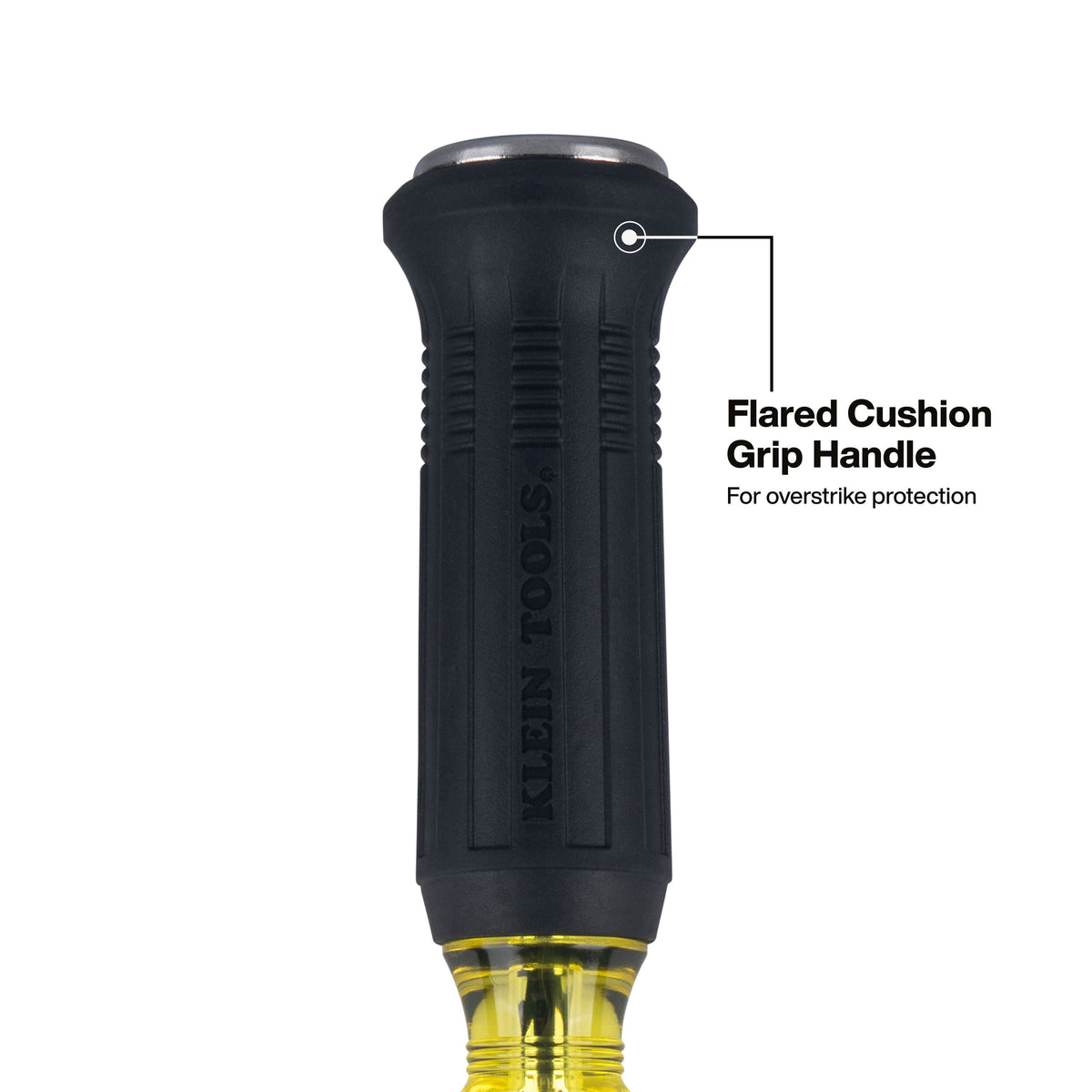 Klein keystone demolition driver square shank detail