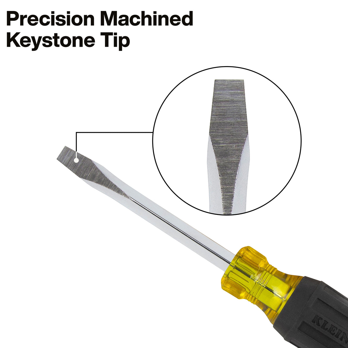 Klein keystone demolition driver blade detail