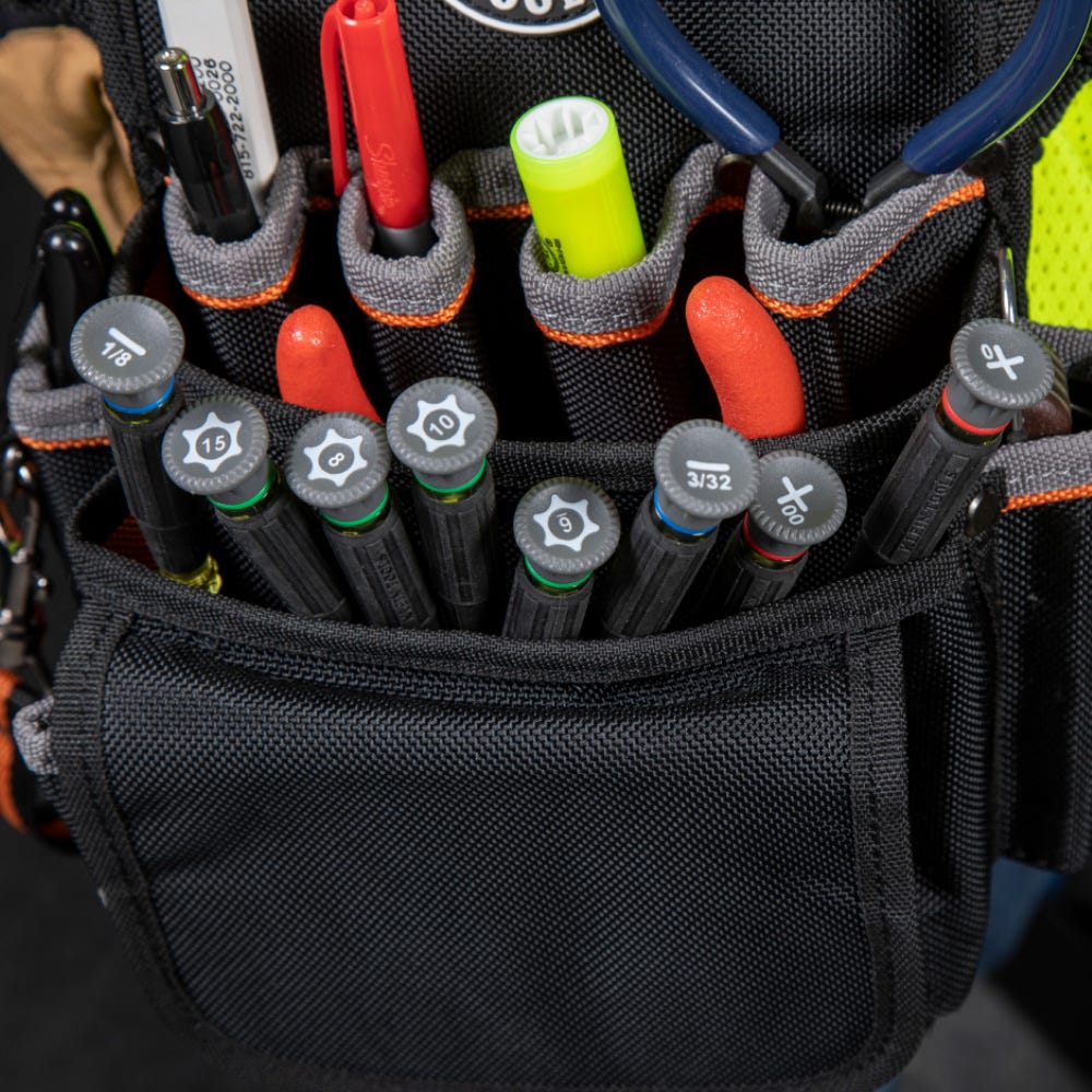 Klein Tools 85617 Precision Screwdriver Set, Slotted, Phillips, and TORX 8-Piece