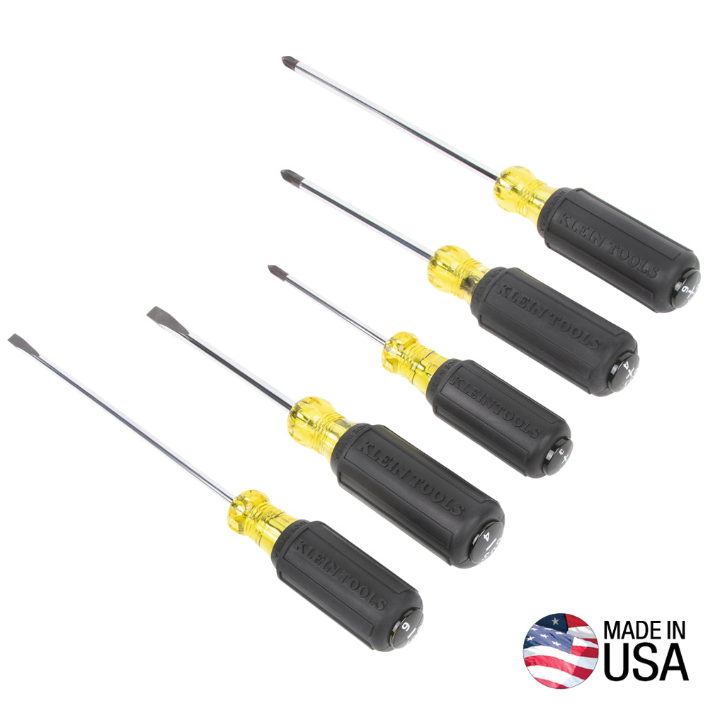 Klein All-Purpose Screwdriver Set, 5 Pieces (85805)