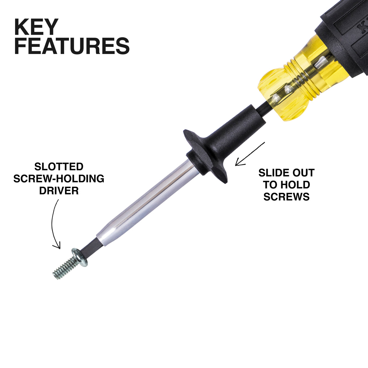 Klein 85850 screwdriver set dome markings