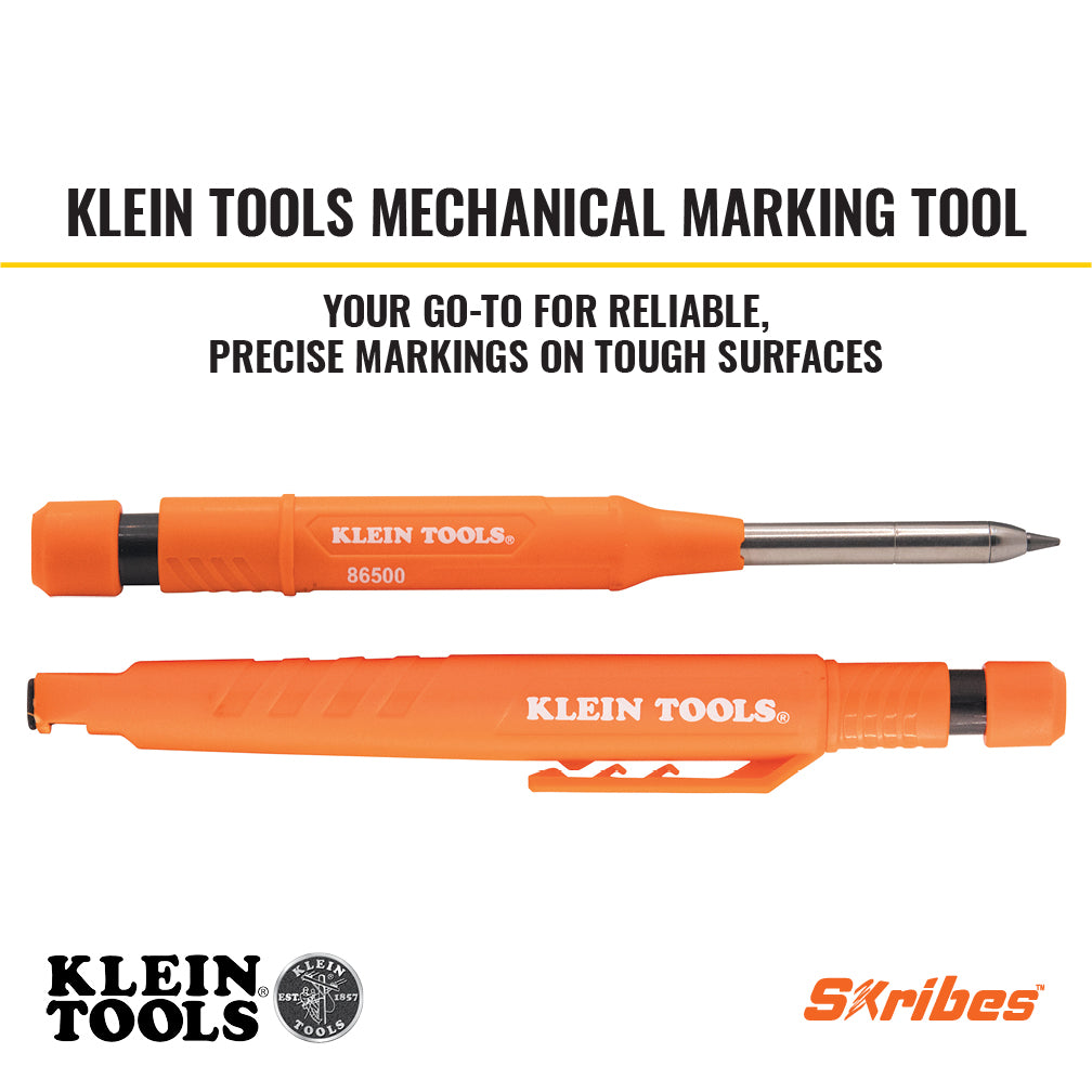 Klein 86501 Skribes Mechanical Marking Tool with Replacement Lead