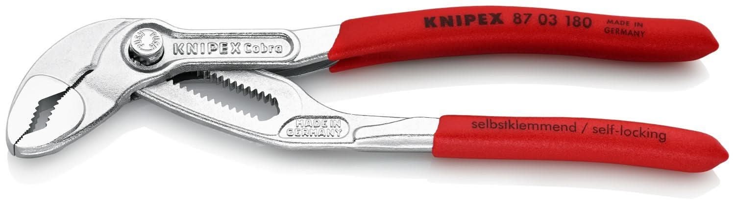 Knipex 87 03 180 Cobra Water Pump Pliers