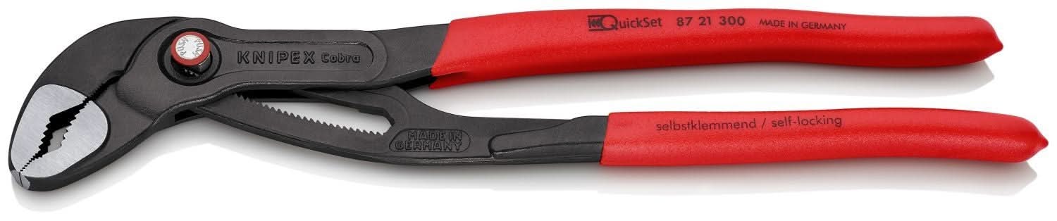 Knipex 87 21 300 Cobra QuickSet Water Pump Pliers – Tool Nut