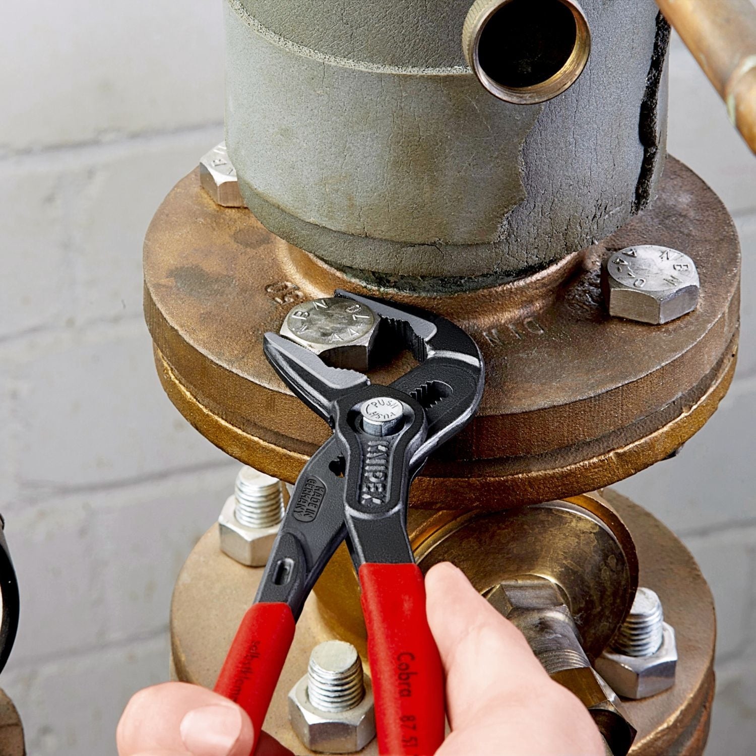 Knipex 87 51 250 Cobra Extra-Slim (ES) Water Pump Pliers