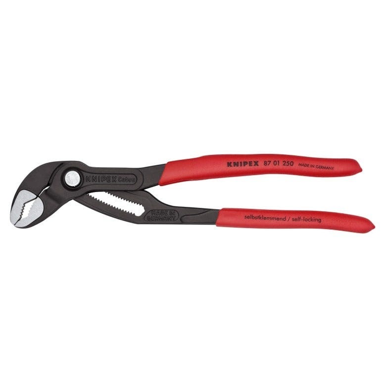 Knipex 9K 00 80 180 US Plumbing 6-Piece Set with Free Keeper Pouch
