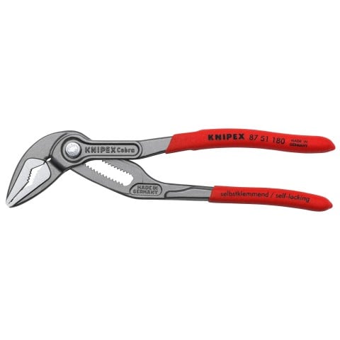 Knipex 87 51 180 7-1/4-in. Cobra ES Water Pump Pliers - main view