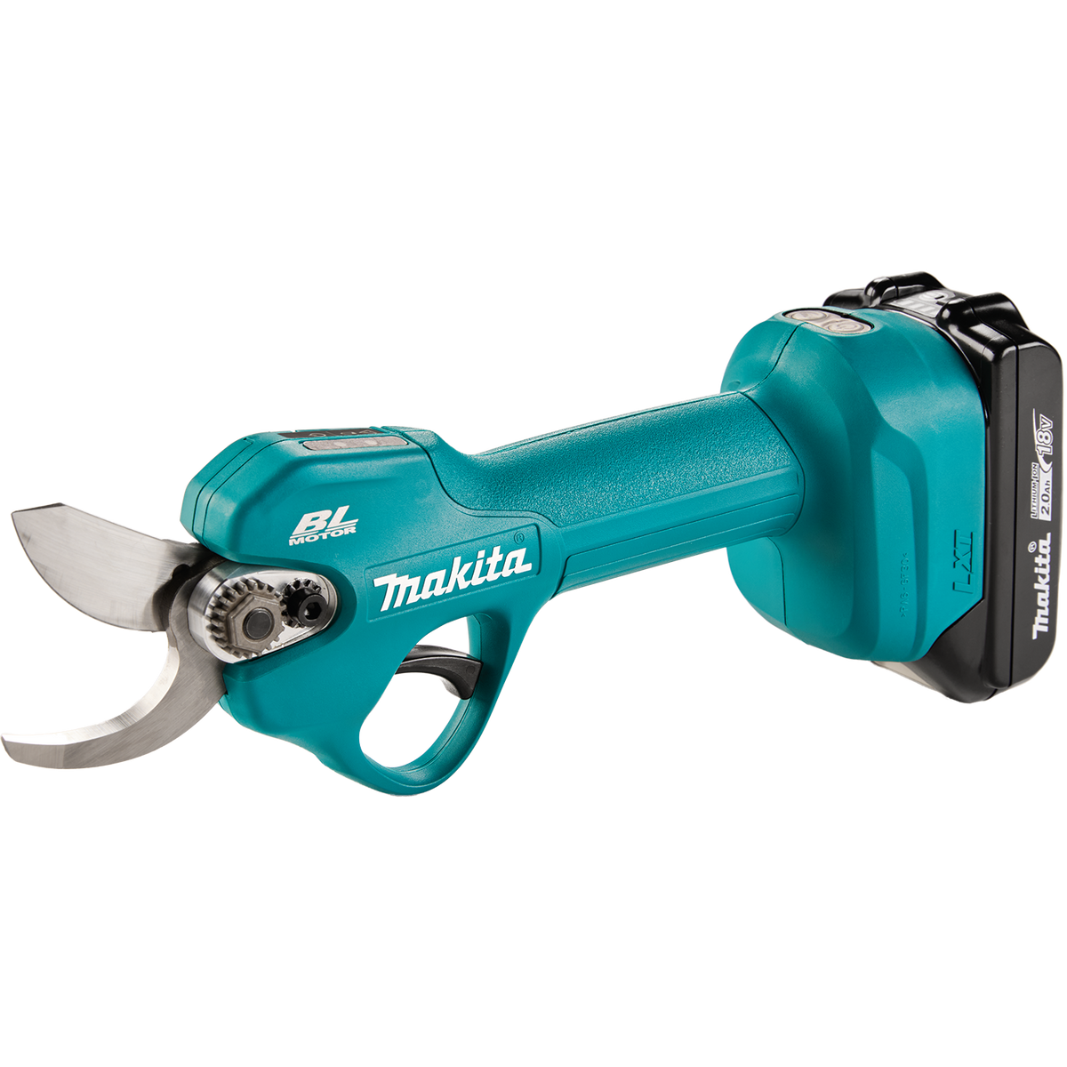 Makita 18V LXT Brushless 1-3/16-in. Cordless Pruning Shear, Tool Only feature detail (XPU01Z)