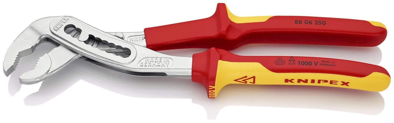 Knipex 88 06 250 Alligator Water Pump Pliers-1000V Insulated