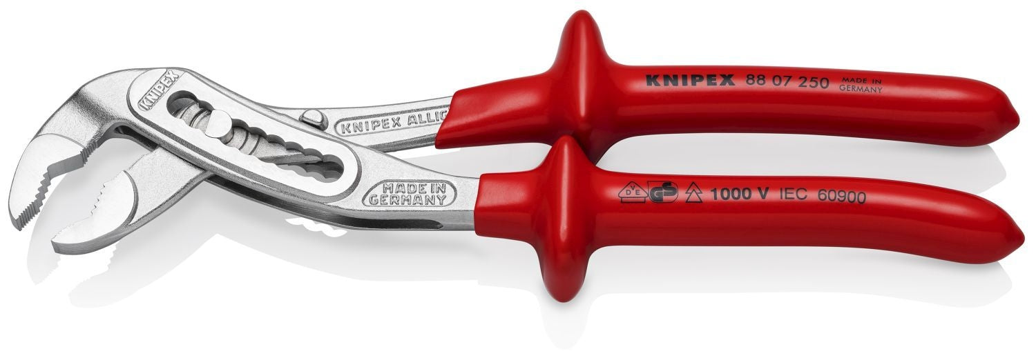 Knipex 88 07 250 Alligator Water Pump Pliers-1000V Insulated