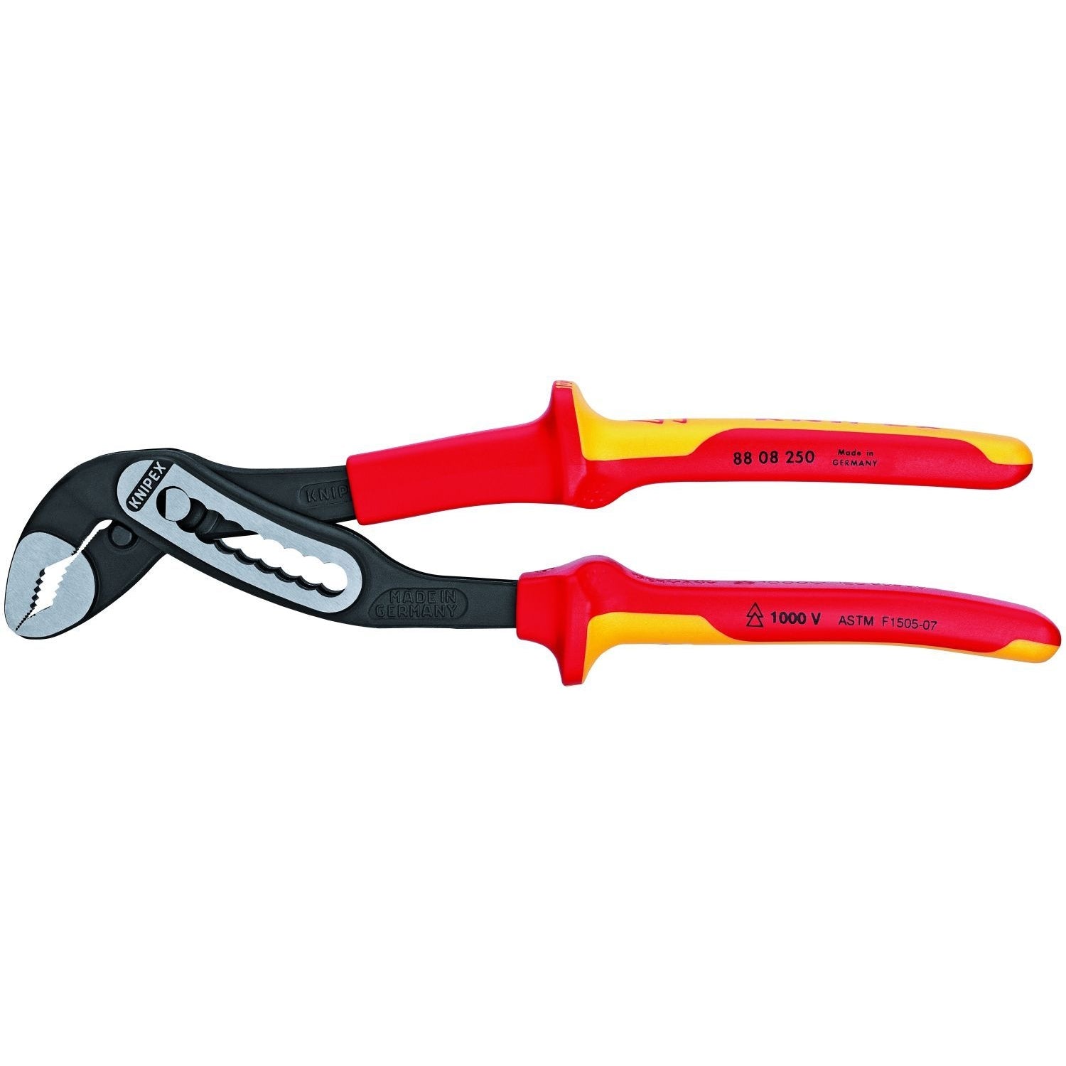 Knipex 88 08 250 US Alligator Water Pump Pliers-1000V Insulated