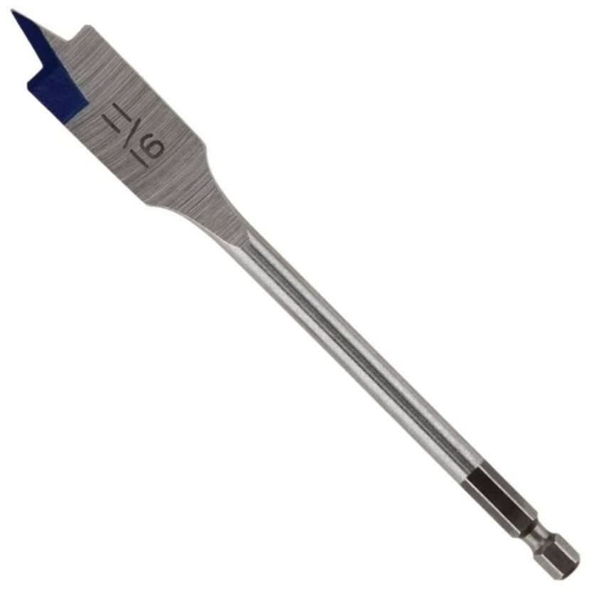 Irwin 88811 SPEEDBOR Standard Length Spade Bit 6-in. x 11/16-in.