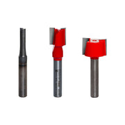 Freud 89-660 3 Piece Undersized Plywood Router Bit Set (1/4-Inch Shank)