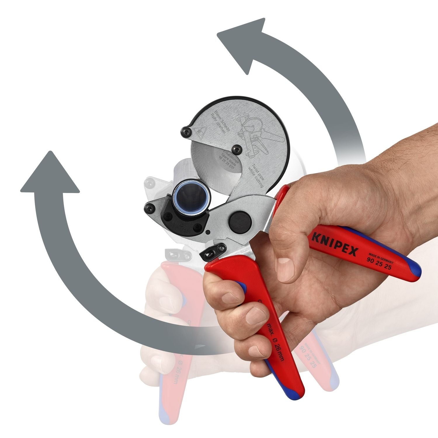 Knipex 90 25 25 8 1/4" Composite Pipe Cutter