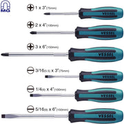 Vessel 9006PB MEGADORA Screwdriver 6-Piece Set
