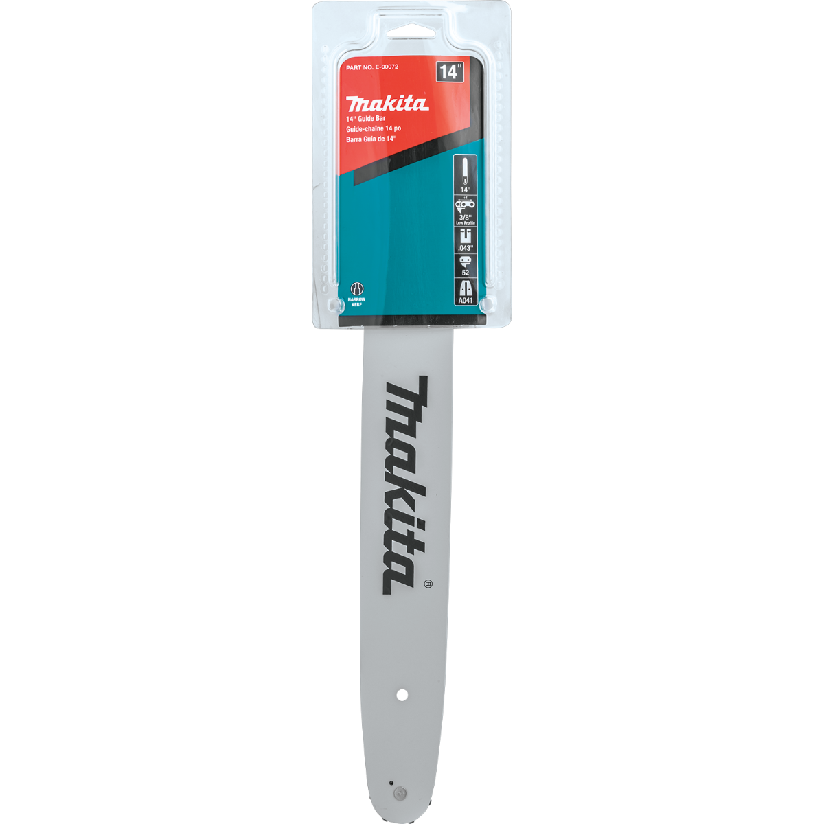 Makita E-00072 14" Guide Bar, 3/8" LP, .043"