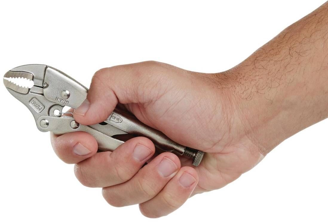 Irwin 902L3 VISE-GRIP 5WR Original Curved-Jaw Locking Pliers 5-in.