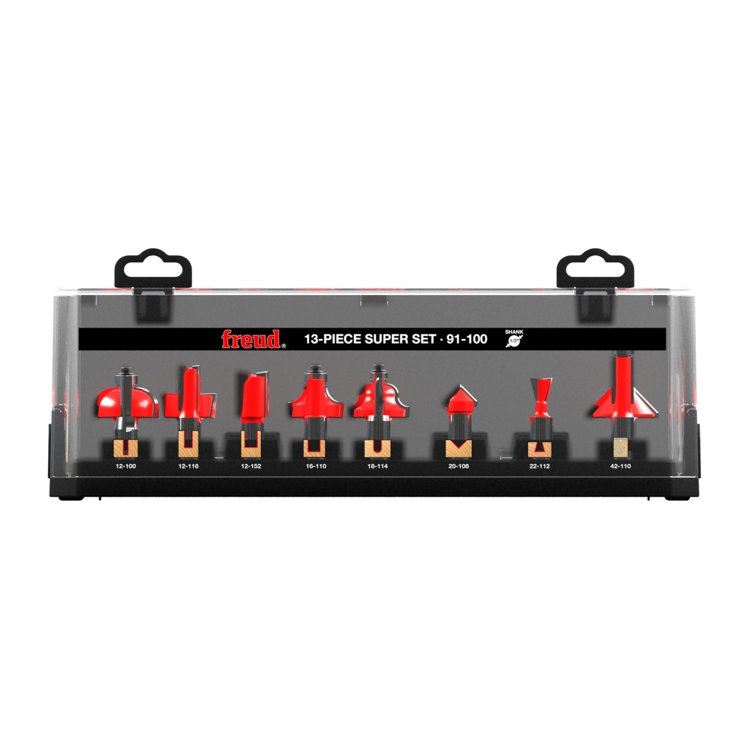 Freud 91-100 13 Piece Super Router Bit Set
