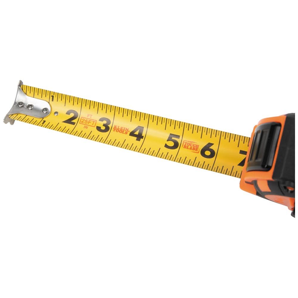 Klein Tools 9125AL Single-Hook Auto-Lock Tape Measure, 25 ft.