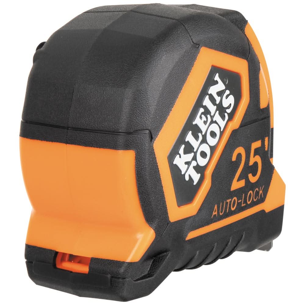 Klein Tools 9125AL Single-Hook Auto-Lock Tape Measure, 25 ft.
