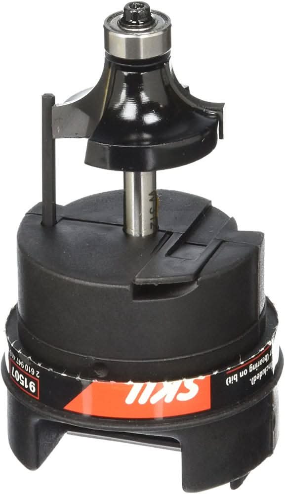 SKIL 91507 SKIL 1/2 in. Carbide Roundover Router Bit